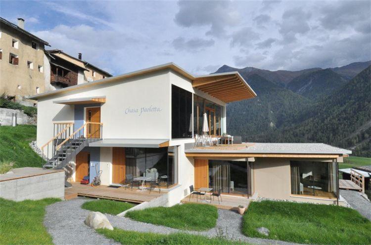 Chasa Paoletta Apartment Ramosch Exterior photo
